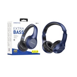 BLUETOOTH WIRELESS HEADPHONE BOROFONE BO12 BLUE BLUETOOTH WIRELESS HEADPHONE BOROFONE BO12 BLUE